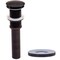 Novatto MOSAICO Glass Vessel Bathroom Sink Set, Oil Rubbed Bronze NOHP-G032ORB - alternate 2